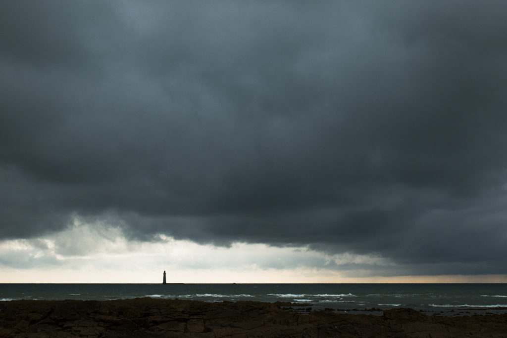 "10 years challenge" : mon évolution photographique. Photographie d'un paysage maritime sous l'orage.